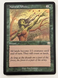 Natural Affinity 260/350 Mercadian Masques Rare