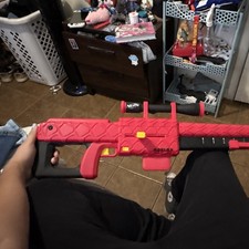 NERF Roblox Red  Black Dart Blaster w/ Scope, Detachable Magazine F2470 