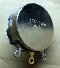 A58-1000 - CLAROSTAT - 4 WATT wirewound potentiometer, stainless steel shaft, 10