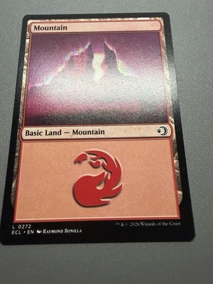 Mountain Basic Land L 0272 ECL NM/M MTG Regular