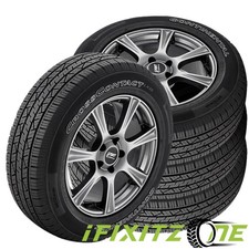 4 Continental Crosscontact Lx25 Owl 24565r17 107t Tire 70000 Treadlife Warranty