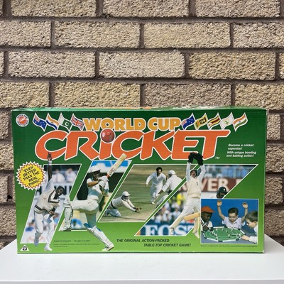 1993 WM CRICKET TABLE TOP BRETTSPIEL PETER PAN VINTAGE SELTEN SAMMLERSTÜCK