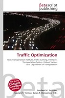 Lambert M. Surhone (U. A.) | Traffic Optimization | Taschenbuch | Englisch