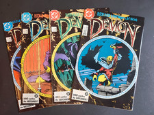 Demon 1, 2, 3 & 4 Full Run -Matt Wagner -Art Nichols ( DC Comics March 1987 )