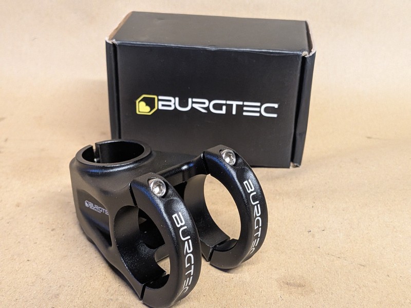 Burgtec Enduro MK3 Stem 35mm Clamp 50mm Reach Black Sku0477
