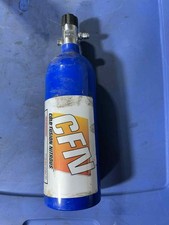 Nos Nitrous Oxide 1.2 Lb Blue Bottle Used With Valve