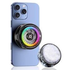 Magnetic Gaming PhoneCooler,Phone Cooling Fan with RGB Lights, Cell Phone...