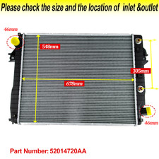Aluminum Core Radiator Fit Ram 2500 3500 4500 5500 2013-2018 2016 52014720aa Aluminum Core Radiator Fit Ram 2500 3500 4500 5500 2013-2018 2016 52014720aa