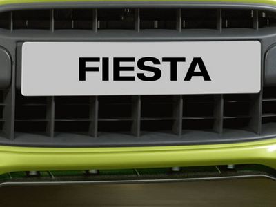 Original Ford Fiesta Kühlergrill vorne unten - Schwarz bis 10/2012 (1550788)