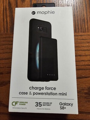 New MOPHIE Case for Samsung Galaxy S8+ Plus - Charge Force & Powerstation Mini 