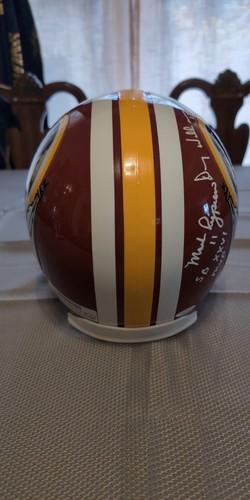 Washington Redskins SB MVPs Autographed F/S Replica Helmet JSA - Picture 3 of 3