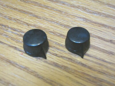 Vintage 60s  Daka-Ware Amplifier Control Knobs.........Valco / Supro / National