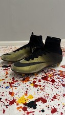 NIKE MERCURIAL SUPERFLY CR7 SE SG RARE GOLD 30/333 SZ 9.5 804076-090 RONALDO