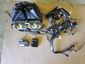 12-16 Honda CBR1000RR ECU CDI Wiring Harness Air Box Rectifier Throttle