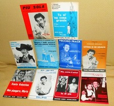 DOMENICO MODUGNO              10 SPARTITI CON   14 CANZONI