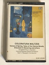 Rare 1978 Coloratura Waltzes Cassette Summit Stereo Elizabeth Roon, Pauspert