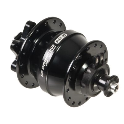 SP PD-8 Dynamo Power vorne 6-Loch Disc Nabe 9mm QR 100mm ALT 6V-3W