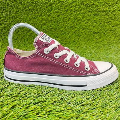 Converse Chuck Taylor All Star Ox Burgundy Womens Size