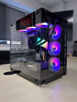 RTX 4080 SUPER Gaming PC: 32GB, 2TB SSD, 7800X3D, Glass, RGB, Win