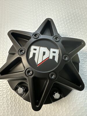 RDR Wheel Center Cap(CBRD3-2P) Matt Black W/screws