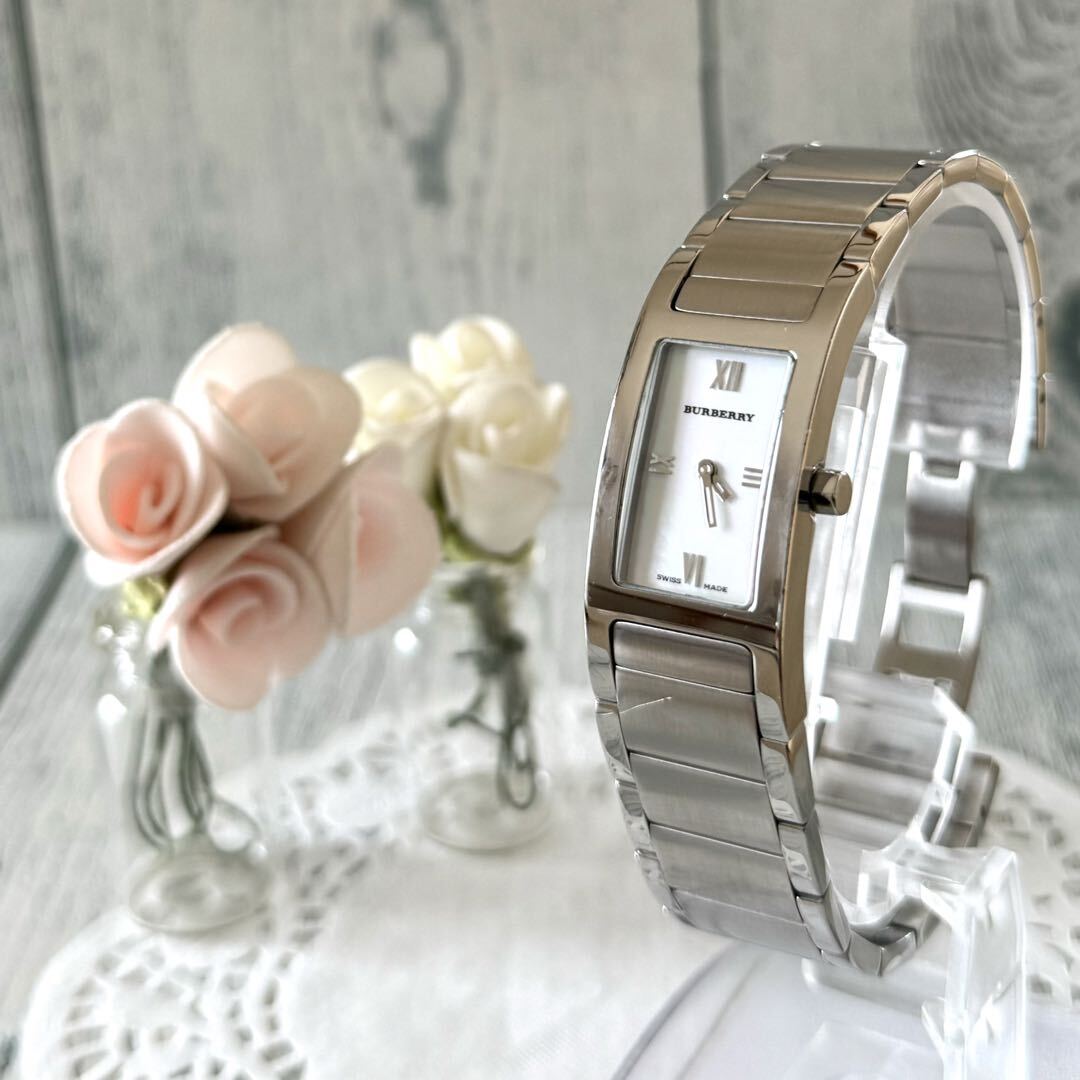 Burberry 14000L Analog Quartz Women Rare Shell Vintage 308979080