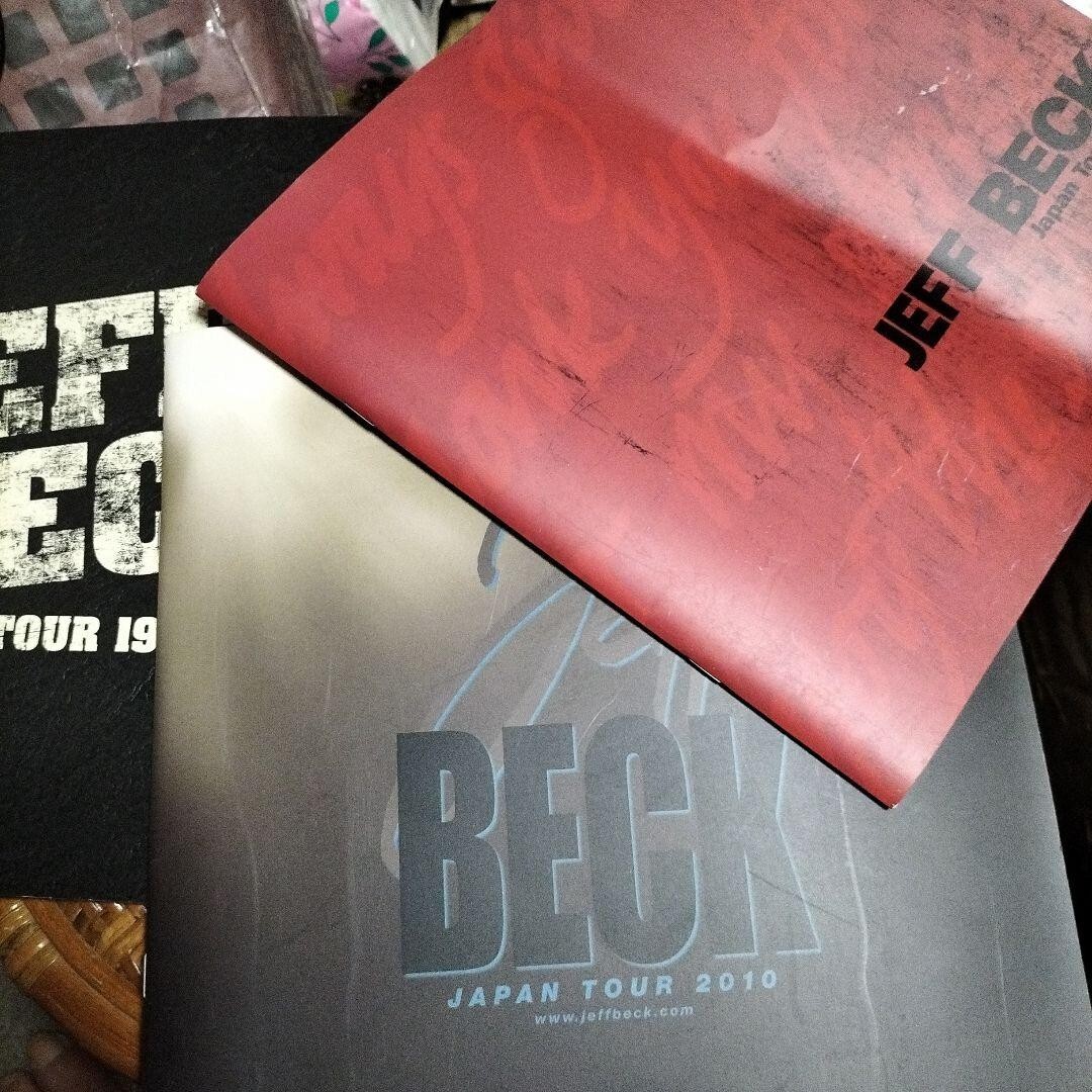 ジェフベック、ジャパンツアー　1999年　2009年　2010年　パンフレット Jeff Beck, Japan Tour 1999, 2009, 2010 Pamphlet | eBay
