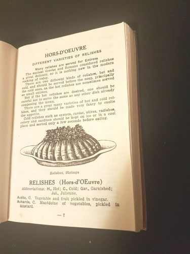 Vintage 1946 Cookbook Gancel's Culinary Encyclopedia of Modern Cooking - Picture 3 of 7