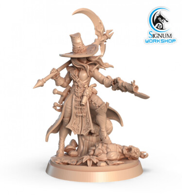 Monster Hunter Vampire Slayer - Signum Games - Fantasy Dungeons and Dragons Mini