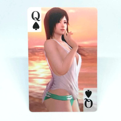 Q Spade Kokoro Dead or Alive EX3 Extreme 3 Spielkarten KOEI TECMO JAPAN