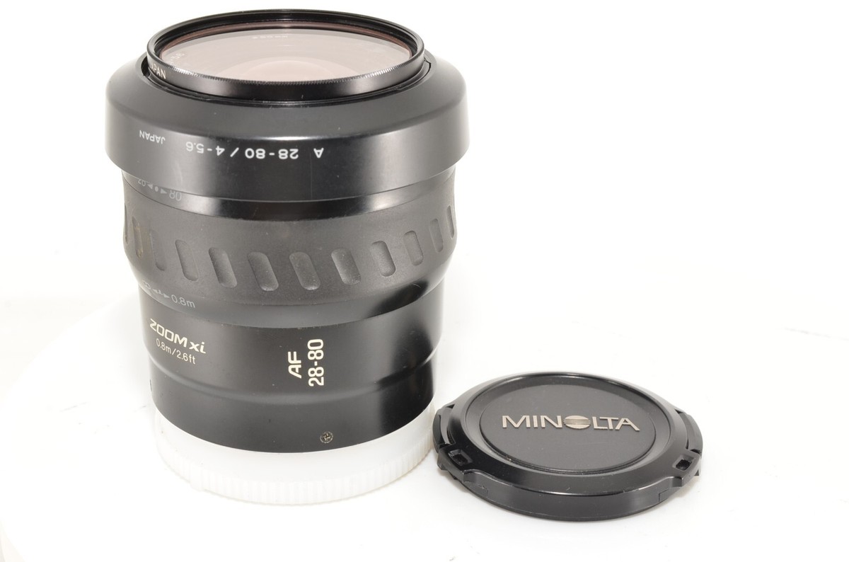 MINOLTA AF 28-80mm ズームレンズ NM］Minolta AF Zoom 28-80mm f/3.5-5.6 D Lens with Caps From