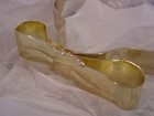 nib DEPT. 56 Crumpet or Cookie Caddy Holder GOLD Metal BOW Decor RIBBON Xmas — photo 8