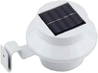 2Er Set Solarleuchte Dachrinnenleuchte Solar Leuchte Garten Solarlampe Weiß