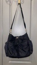KATE SPADE ADAMSON HOLLAND WALK QUILTED BLACK DIAPER BAG