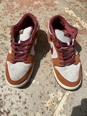 Nike Dunk Low SB Dark Russet Cedar 2019 - Size 11M   BQ6817-202 Nike SB Dunk Low Pro  main image 4