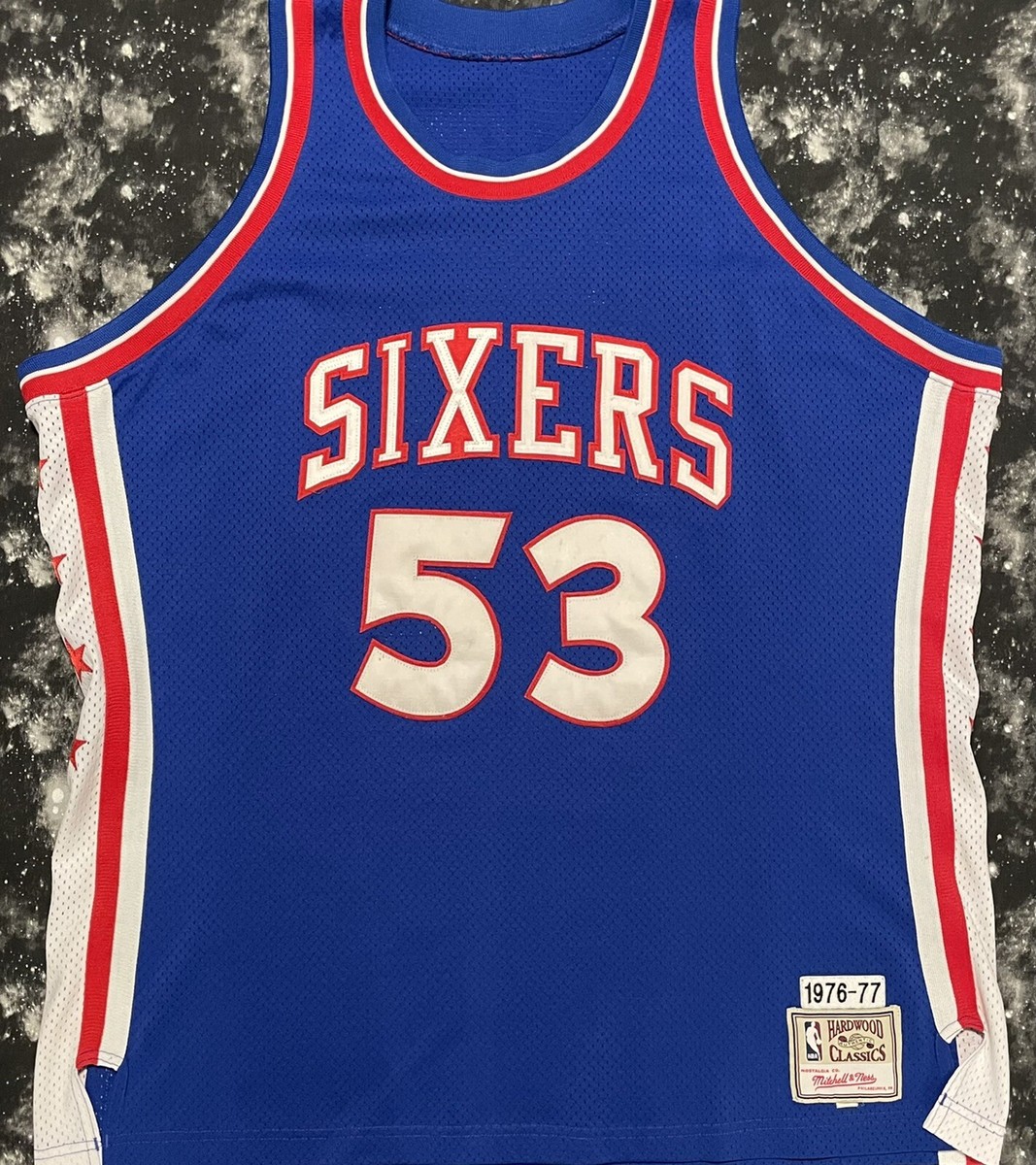 Authentic Vintage Mitchell & Ness Philadelphia Sixers Darryl