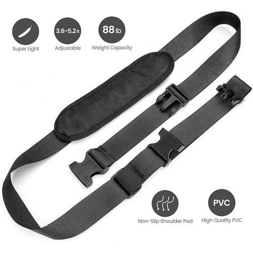 Archerest Kick Scooter Straps Adjustable Carrying Strap with Non-Slip Shoulde... - Picture 6 of 6