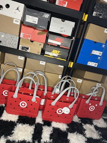 Bogg Bag Bitty Bullseye Tote Bag - Red Target Exclusive | NWT SHIPS FAST๐๐๐