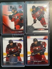 Lot (4 cards) UD Team Canada 2022 Pride Program Shane Wright RED /549🔥🔥