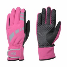 HY5 REFLECTIVE WATERPROOF MULTIPURPOSE RIDING YARD MUCKING OUT GLOVES