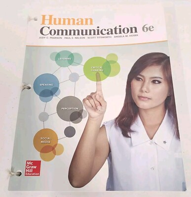 Human Communication (6e), Pearson - Loose Leaf Textbook