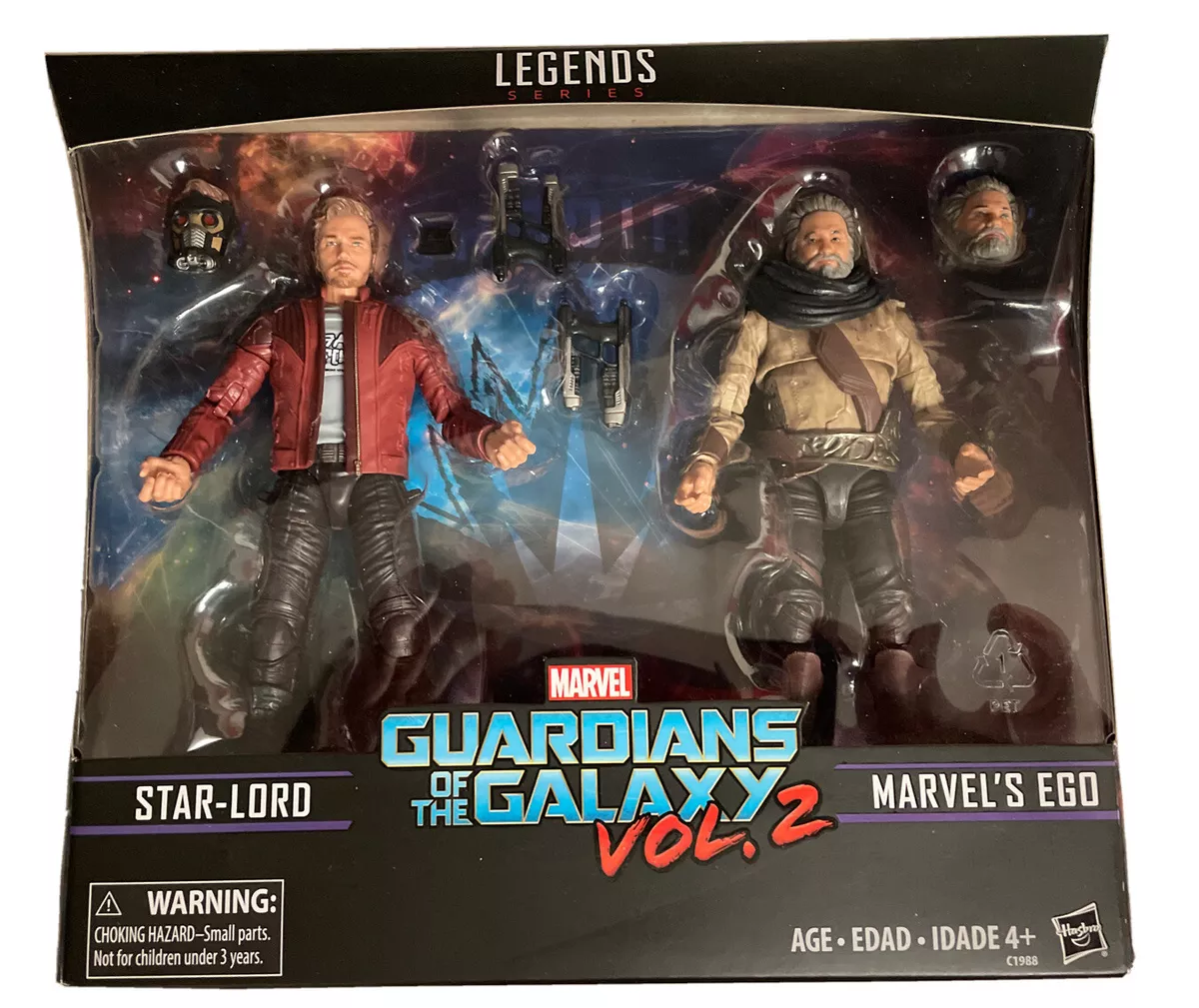 Star-Lord & Marvel's Ego - Marvel Legends Series 6  action figure C1988