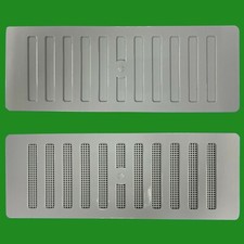 Adjustable White Air Vent Ventilation Grill 282x105mm Air Flow Holes