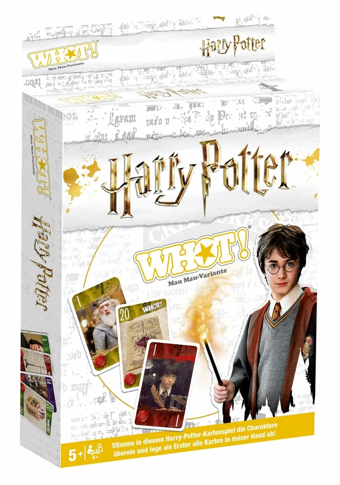 WHOT! Harry Potter Kartenspiel Spielkarten Mau-Mau Variante Strategie Spiel