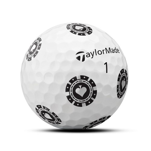 12 Poker Chip Taylormade TP5 Pix AAAAA/Mint Golf Ball *RARE!* - Picture 2 of 11