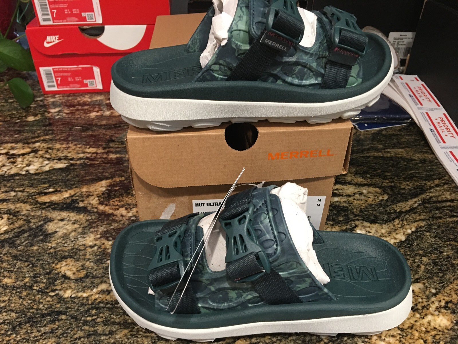 NUOVI sandali da donna Merrell Hut ultra wrap taglia 6 scarpe