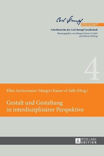 Thumbnail - Gestalt Und Gestaltung In Interdisziplinaerer Perspektive (gebundene