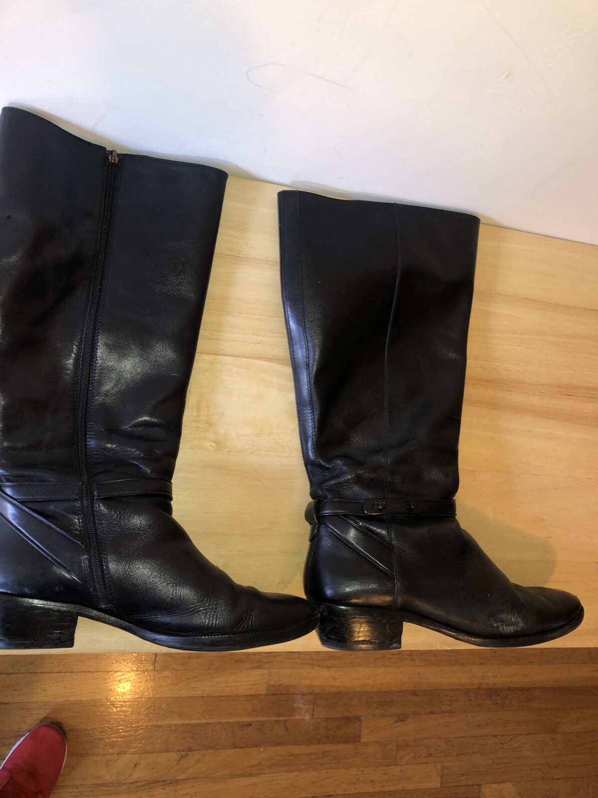 Coach Caroline Extended Calf Boot Womens Size 10 b Bl… Gem