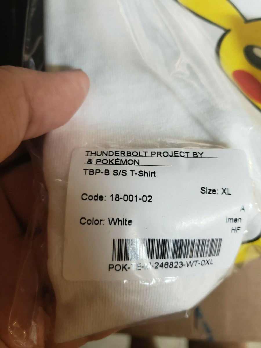 Fragment x Thunderbolt Project x Pokemon - Pikachu XL T Fragment x Thunderbolt Project x Pokemon - Pikachu XL T