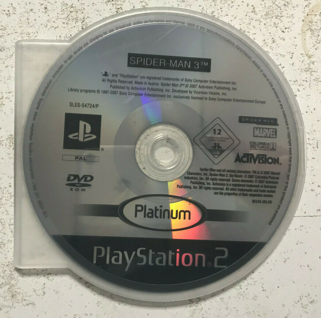 Spider-Man 3 PS2