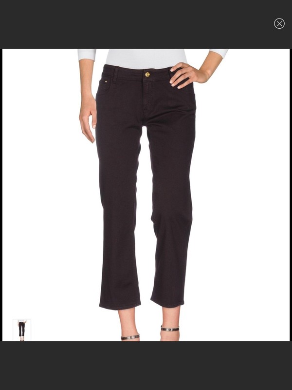 NWT CYCLE Touch Jeans Stretch Black Zip Fly Tapered Fit Size 31 made in Italy